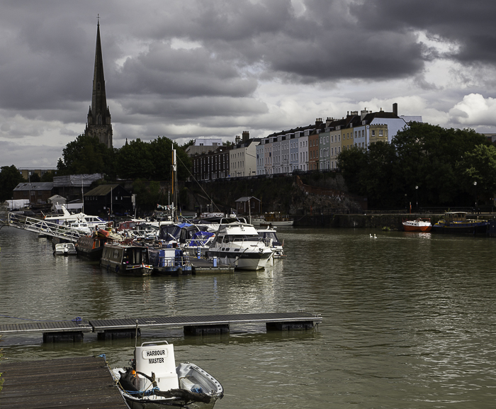 Part of the floating harbour
